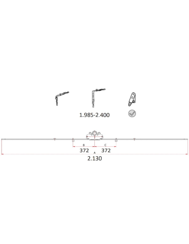 Cremona 30mm c.var. b.seg. 1985-2400 Ob