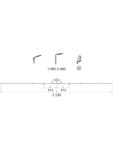 Cremona 30mm c.var. b.seg. 1985-2400 Ob Cremona 30mm c.var. b.seg. 1985-2400 Ob