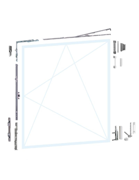 Kit Ob Pvc Sh Cv std. c.lat 13mm 9016 Kit Ob Pvc Sh Cv std. c.lat 13mm 9016