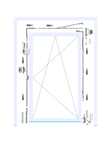 Kit Ob Pvc Sh Cv std. c.lat 13mm 9016