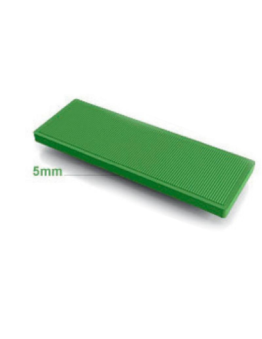 CALZO DE CRISTAL 5 X 24 X 100 VERDE