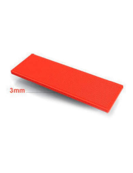 CALZO DE CRISTAL 3 X 42 X 100 ROJO CALZO DE CRISTAL 3 X 42 X 100 ROJO