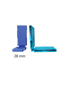 Calzo Acristalar Regulable 28 mm Azul | Nivelación Precisa para PVC y Aluminio 2
