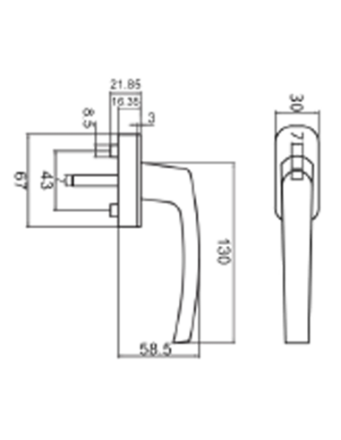 Manilla Danubio Blanco - Durabilidad