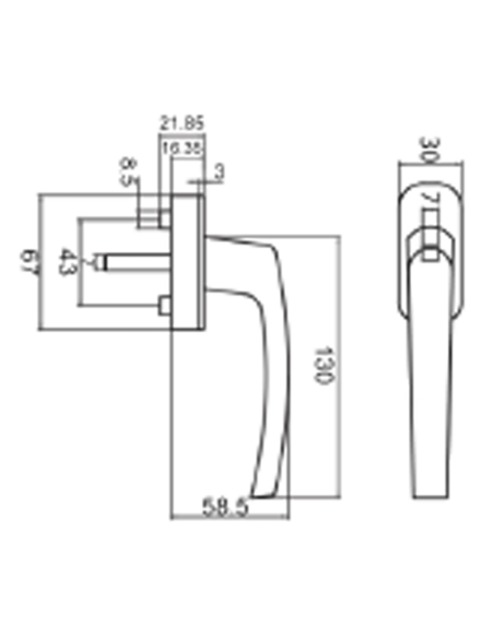 Manilla Danubio Blanco - Durabilidad