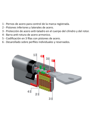 CILINDRO ISEO R9 30+40 NIQ L/L ANTITALADRO + ANTIBUMPING