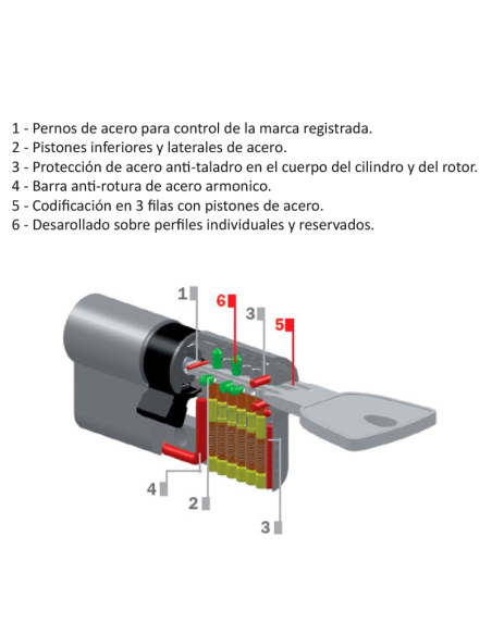 CILINDRO ISEO R9 30+40 NIQ L/L ANTITALADRO + ANTIBUMPING