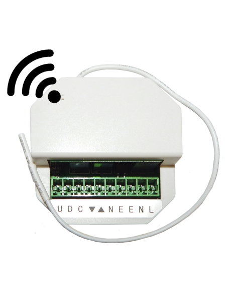 RECEPTOR INALAMBRICO CON ENTRADA PARA PULSADOR