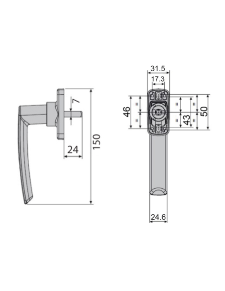 MANILLA FAP EOS 0510B PLATA 9006