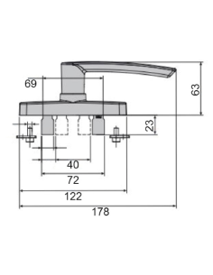 CREMONA FAP GEA 0540B 2 PALAS BLANCO 9016 2