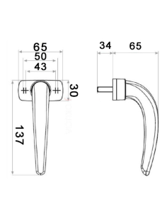 MANILLA RECUPERABLE FAP HORUS 2051 BLANCO 9016 2
