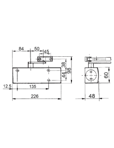 CIERRAPUERTAS GEZE TS2000 (2-4) BLANCO 2