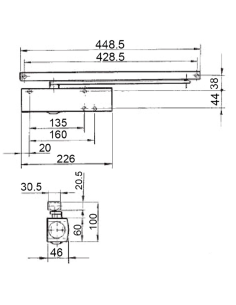 CIERRAPUERTAS GEZE TS3000 (1-4) NEGRO 2