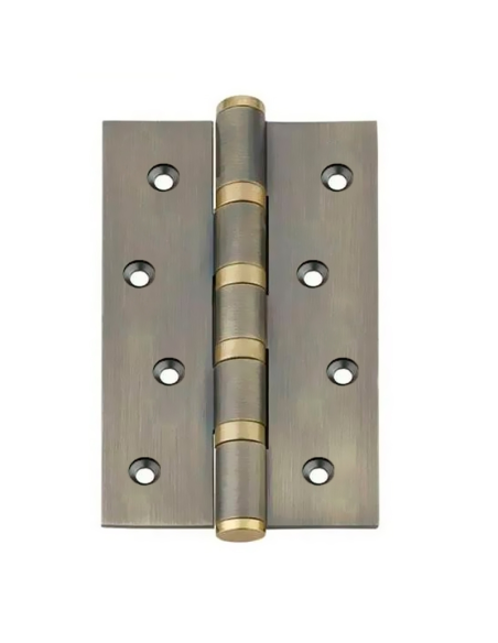 BISAGRA JUSTOR MUELLE 2 CUERPOS 180MM NEGRO