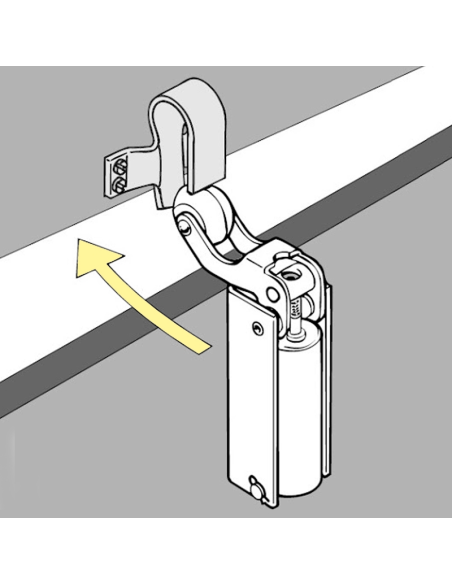 FRENO RETENEDOR DE PUERTA ORO