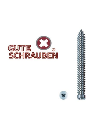 Tornillo de Hormigón Gute Schrauben 7,5×150 TORX | Fijación Profesional para Marcos de Puertas y Ventanas