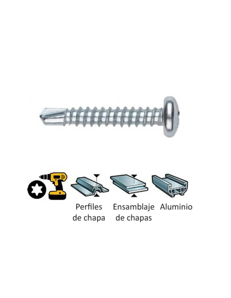 TORN. 7504N 4,8X16 ZINCADO TORX TORN. 7504N 4,8X16 ZINCADO TORX
