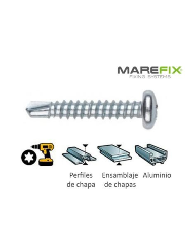 TORN. 7504N 4,8X25 ZINCADO TORX
