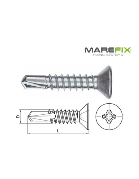 TORN. 7504P 3,5X16 ZINCADO PH2 TORN. 7504P 3,5X16 ZINCADO PH2