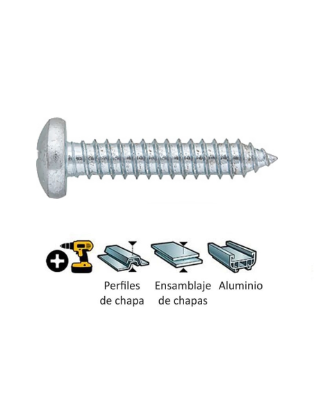TORN. 7981 4.8X45 ZINCADO TORN. 7981 4.8X45 ZINCADO