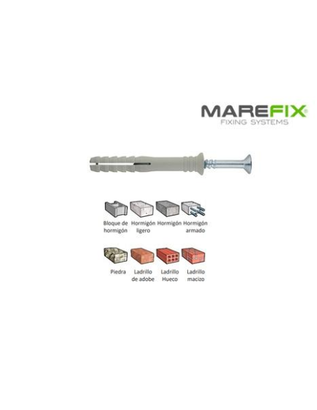 TACO CLAVABLE MF 5X30 CAB. AVELLANADA