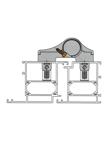 BISAGRA FAP LOIRA 7010V 20,5/46,5/67 2C LB9016
