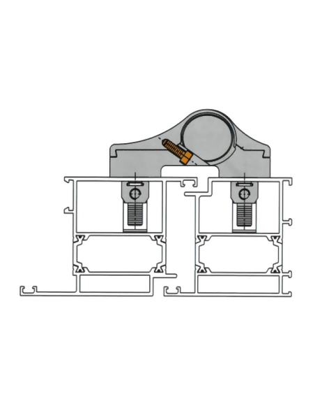 BISAGRA FAP LOIRA 7060V 39,5/59,5/99 2C LB9016