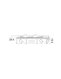 RODAMIENTO TANDEM REG. ZK S/ A-18  AGUJA  G17006A.C6 2