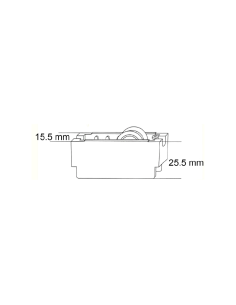 RODAMIENTO FIJO NYLON S/2300 - S/A400 - 11007 2