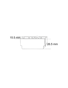 RODAMIENTO FIJO NYLON S/640 - A21 11008 2