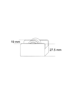 RODAMIENTO FIJO NYLON S/800 11018 2