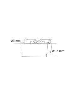RODAMIENTO FIJO NYLON S/DIANA LAMINEX 11020 2