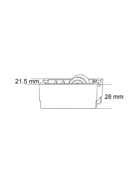 RODAMIENTO FIJO NYLON MARINA G-96/7180 11013