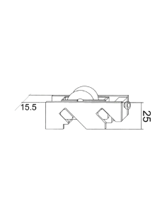RODAMIENTO SIMPLE REG. ZK S/640 - ALUP. 21 15008-M.2 2