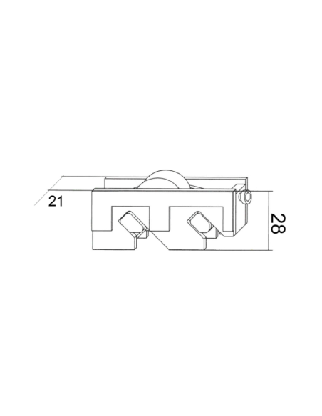 RODAMIENTO SIMPLE REG. ZK S/ MARINA - S/7180  15013-M.2