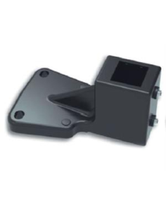 BASE DESPLAZADA BARANDILLA 30X30 L/NEGRO