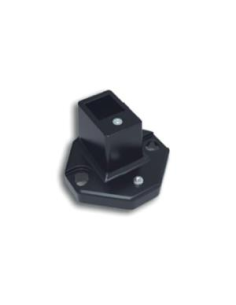 BASE PIE BARANDILLA 40X20 REGULABLE L/RAL ESP.