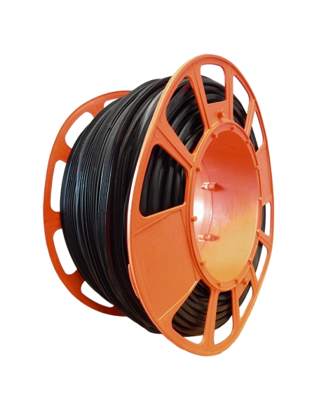 GOMA CRISTAL HUECO 10MM (260) - NARANJA GOMA CRISTAL HUECO 10MM (260) - NARANJA