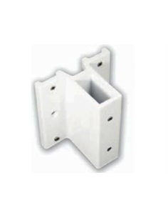 Anclaje Forjado Tubo 40×20 (100 mm) · Soporte en L Blanco · Hausen