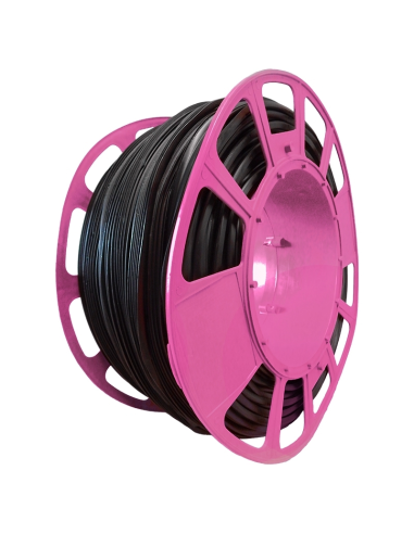 GOMA CRISTAL HUECO 9MM (250) - ROSA