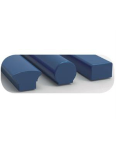 Remate Pasamanos 60x40 con U de 51 L/RAL para barandillas y cerramientos de vidrio y aluminio