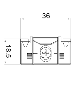 Cerradero Ajustable Canal Europeo | Herraje Regulable para Ventanas y Puertas de Aluminio 2