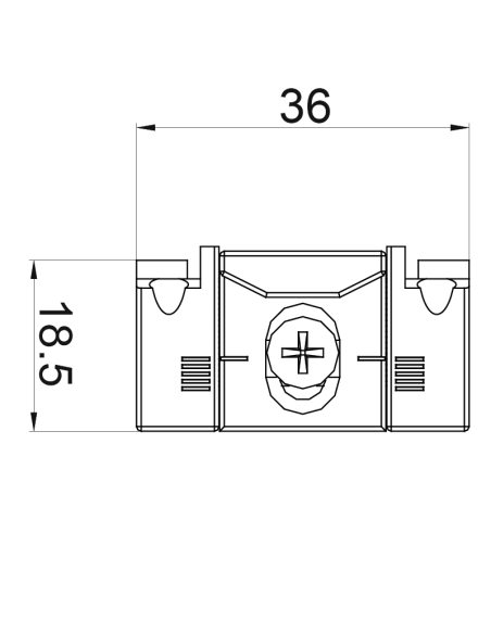 Cerradero Ajustable Canal Europeo | Herraje Regulable para Ventanas y Puertas de Aluminio