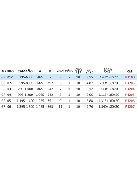 COMPAS OB 395-600 MM