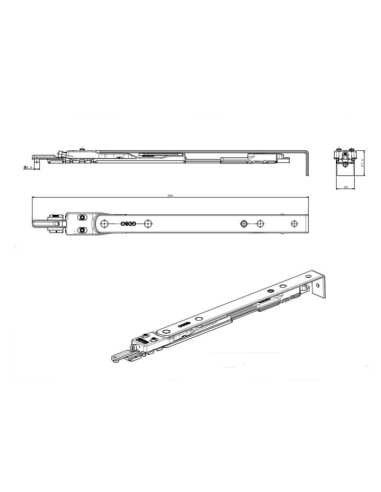 COMPAS 1447A CUBE150KG V/402-750MM