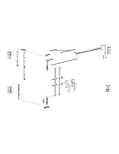 KIT BIS OB 1410A CUBE 150KG L/NEGRO
