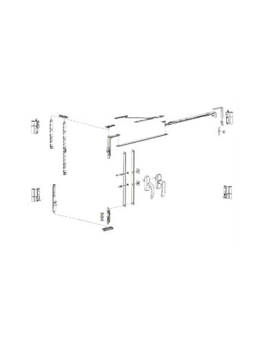 KIT BIS 2ºHOJA 1414A CUBE 150KG L/NEGRO