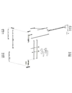 KIT BIS 2ºHOJA 1414A CUBE 150KG L/INOX MV