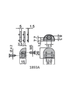 CERRADERO SUP LOTH 1893A BLANCO 9016
