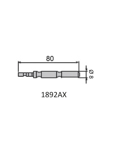 CERRADERO TERMINAL INF RECTO LOTH 1892AX INOX